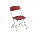 Burgundy Sosam Folding Chair