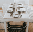 Rattan armchair