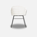 Rattan armchair