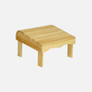 Repose pied vernis naturel bois pin vente mobilier