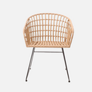 Rattan armchair