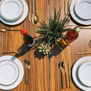 Gold Border Dinnerware Set