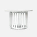 Scandinavian slatted table