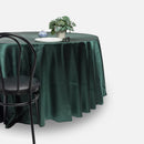 Nappe Coffre Vert Bouteille - Satin