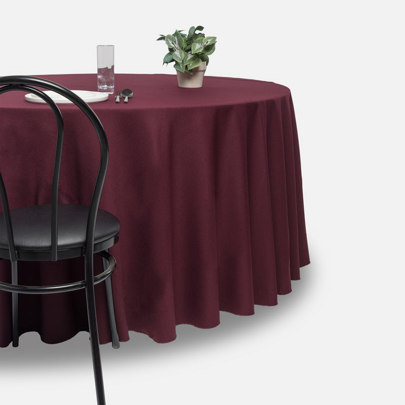Nappe Coffre Rouge Vin - Polyester