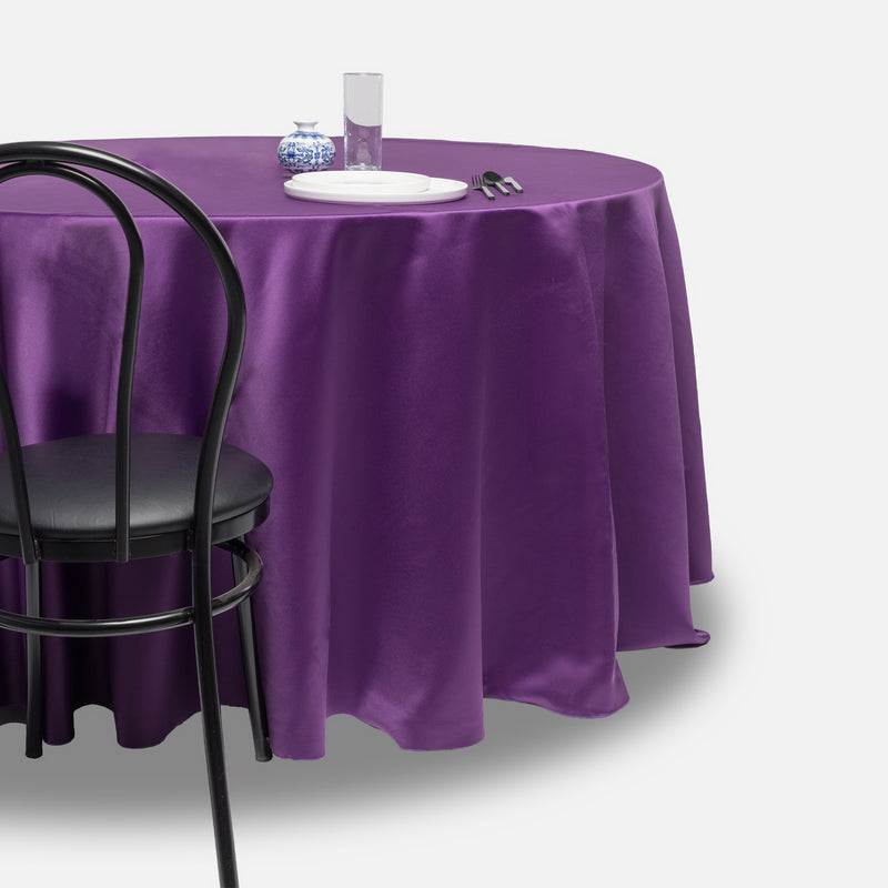 Nappe Coffre Mauve - Peau de soie