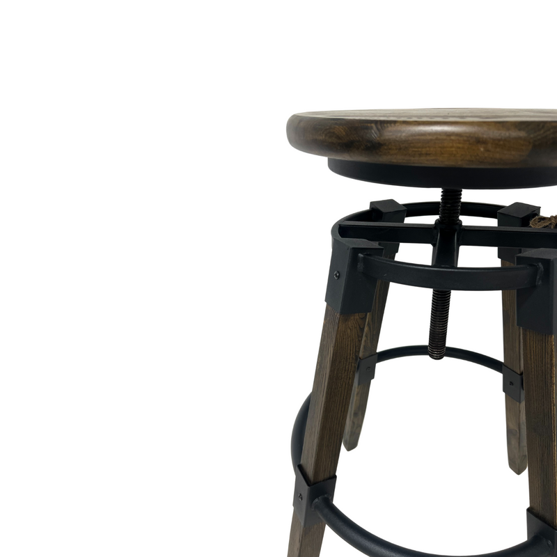 KONO stool round seat adjustable height