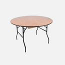 Table Ronde Pliante 48'' / 6 personnes