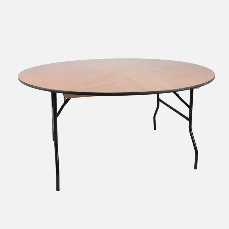 Round Folding Table 72''/10 to 12 people