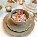 Ensemble diner 12 pièces gris vente mobilier