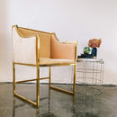 Fauteuil National Abricot