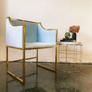 Fauteuil National Bleu Poudre