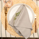 Serviette Lin Gris - Paquet de 2