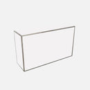 Bar plexi glass blanc 4 pied vente mobilier