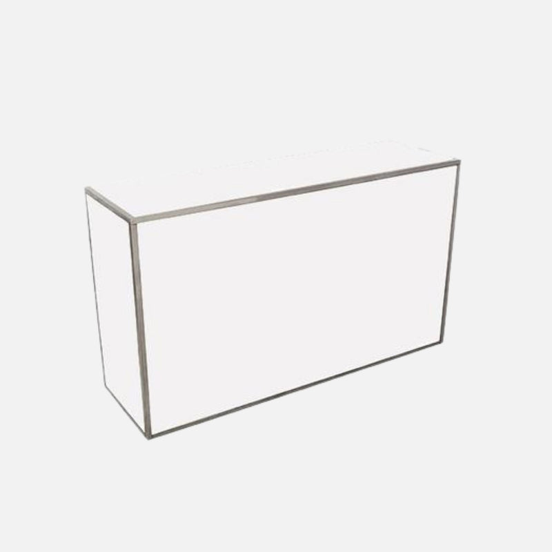 Bar plexi glass blanc 4 pied vente mobilier