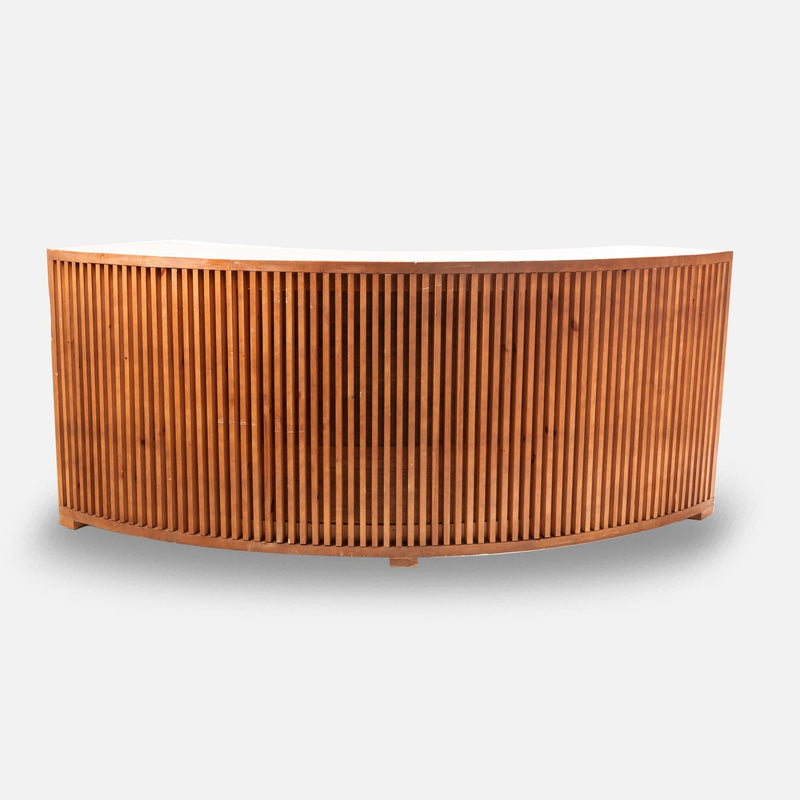 Curved Scandinavian Bar