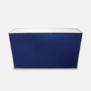 Bar cuir bleu 6 pied vente mobilier