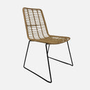 Chaise rattan naturel vente mobilier