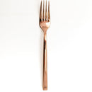 Fourchette collection rose gold vente vaisselle