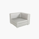 Fauteuil coin cuir argent vente mobilier