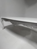 Table de Salon Baroque Blanche