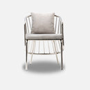 Fauteuil Eva - Chrome