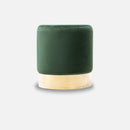 Pouf or velours vert vente mobilier