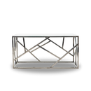 Table salon skyline chrome vente mobilier