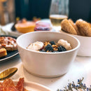 Ensemble à Dîner 12pcs '' 2 tons Grès et crème''