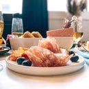 Ensemble à Dîner 12pcs '' 2 tons Grès et crème''