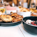 Ensemble diner 12 pièces noir vente vaisselle