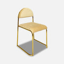 Chaise agora métal or vente mobilier