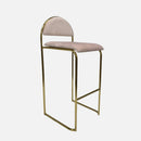Tabouret agora métal or vente mobilier