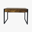 Bureau travail bois foncé vente mobilier