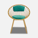 Fauteuil velours vert vente mobilier