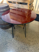 Table pliante en bois Acajou 36''