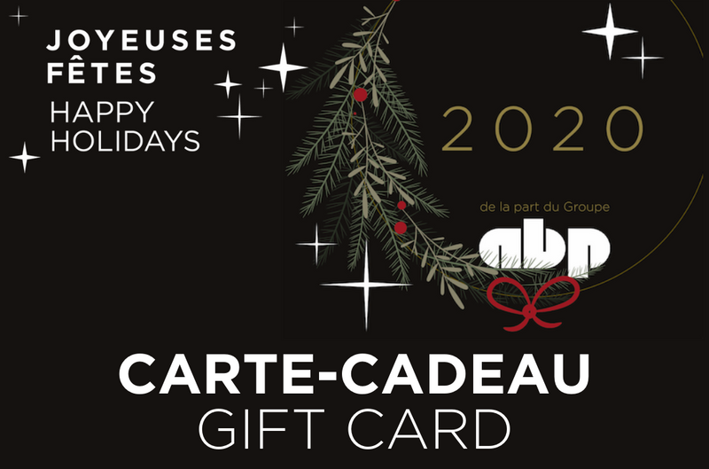 Carte-cadeau ABP Boutique