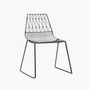 Chaise Skyline noir vente mobilier