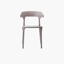 Chaise Charlotte charcoal plastique vente mobilier