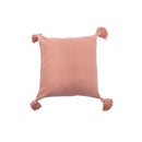coussin blush pompon vente mobilier
