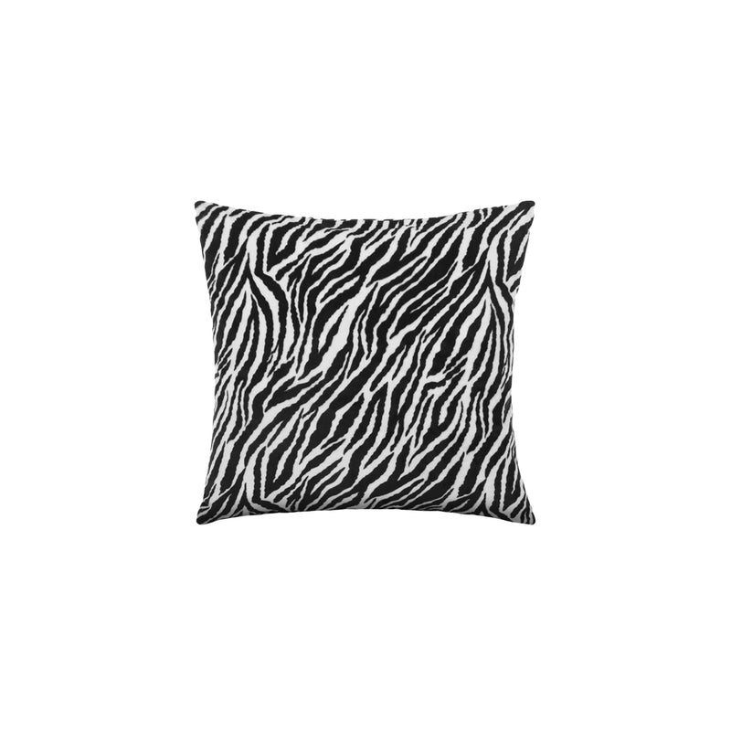 coussin imprime zebre vente mobilier