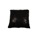 coussin paillette noire vente mobilier