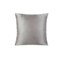 coussin peau de soie grise vente mobilier