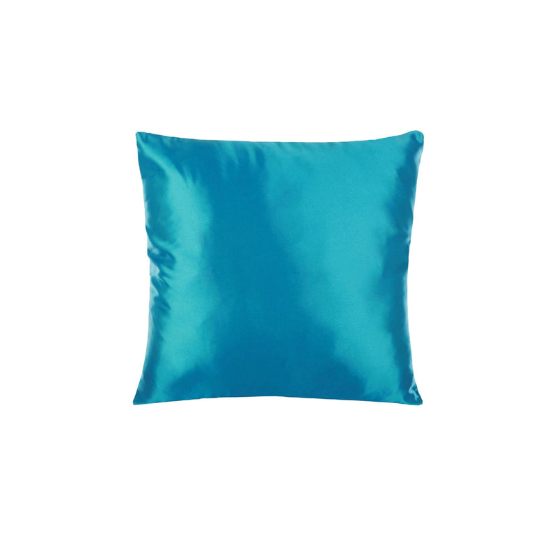 coussin satin turquoise vente mobilier