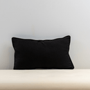 Coussin Lin Noir