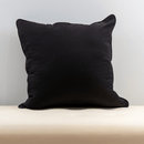 Coussin Lin Noir