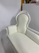 Sofa blanc recamier