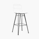 Tabouret Skyline blanc vente mobilier