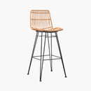 Tabouret Rattan naturel vente mobilier