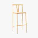 Tabouret Wishbone naturel vente mobilier